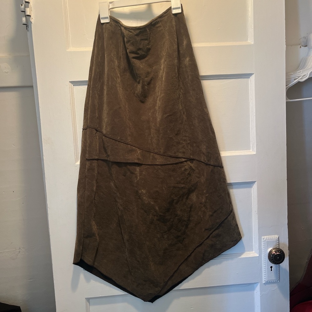 Asymmetrical Midi Skirt